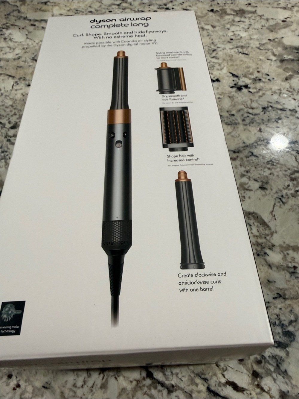 Dyson Airwrap Complete Long - Black and Copper Styling Wand
